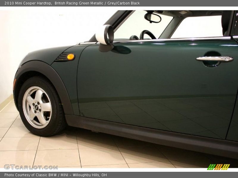British Racing Green Metallic / Grey/Carbon Black 2010 Mini Cooper Hardtop