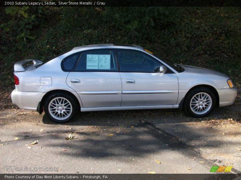 Silver Stone Metallic / Gray 2003 Subaru Legacy L Sedan