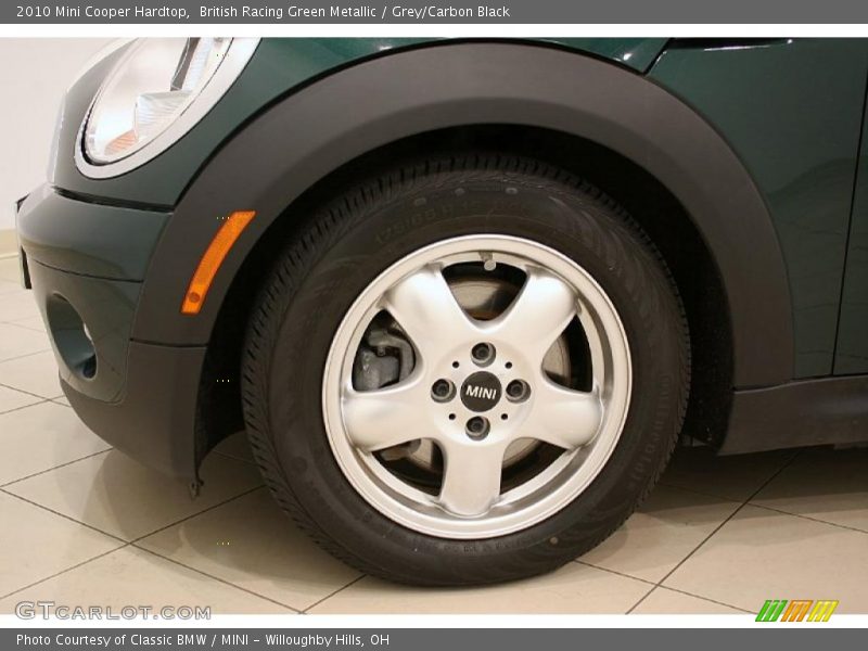 British Racing Green Metallic / Grey/Carbon Black 2010 Mini Cooper Hardtop
