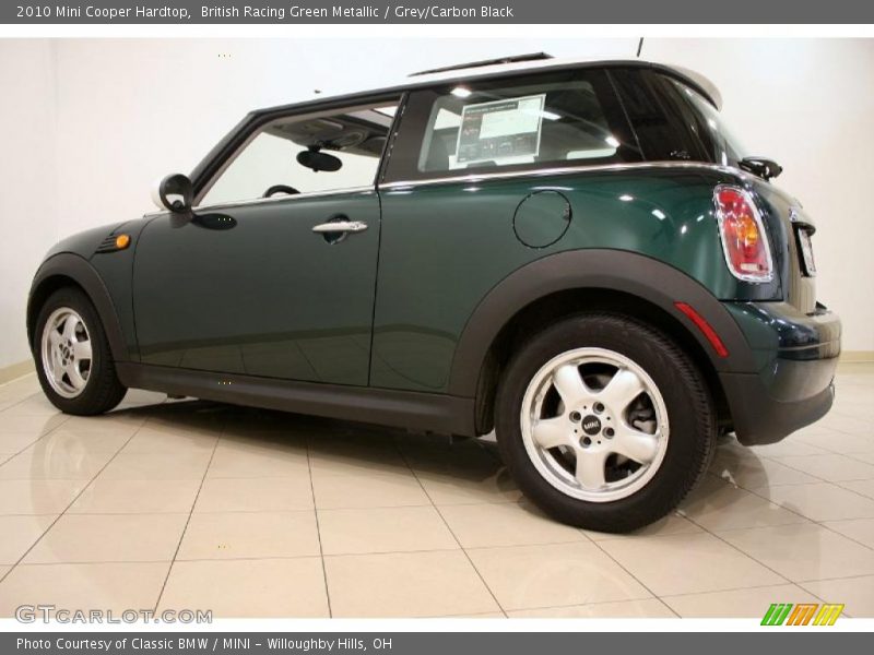 British Racing Green Metallic / Grey/Carbon Black 2010 Mini Cooper Hardtop