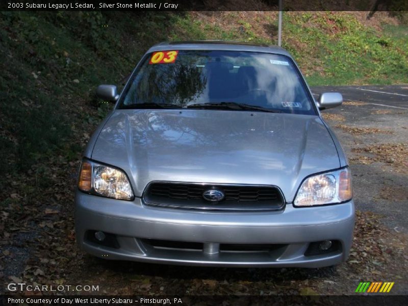 Silver Stone Metallic / Gray 2003 Subaru Legacy L Sedan
