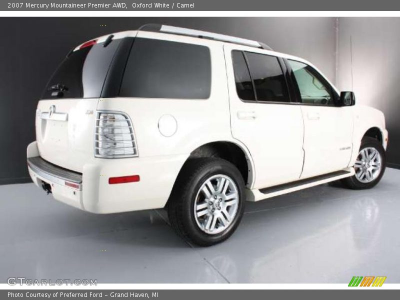 Oxford White / Camel 2007 Mercury Mountaineer Premier AWD