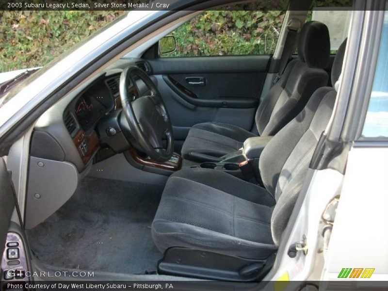 Silver Stone Metallic / Gray 2003 Subaru Legacy L Sedan