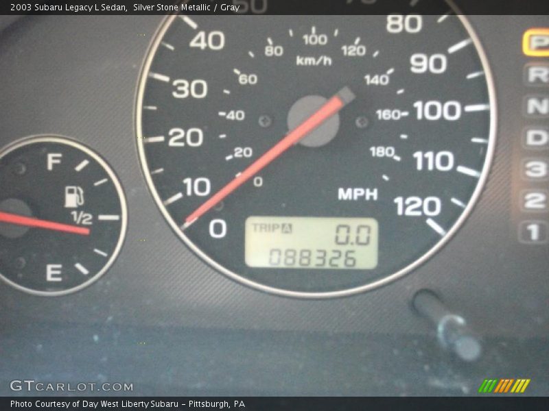 Silver Stone Metallic / Gray 2003 Subaru Legacy L Sedan