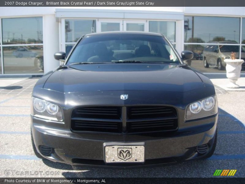 Brilliant Black Crystal Pearl / Dark Slate Gray/Light Slate Gray 2007 Dodge Charger