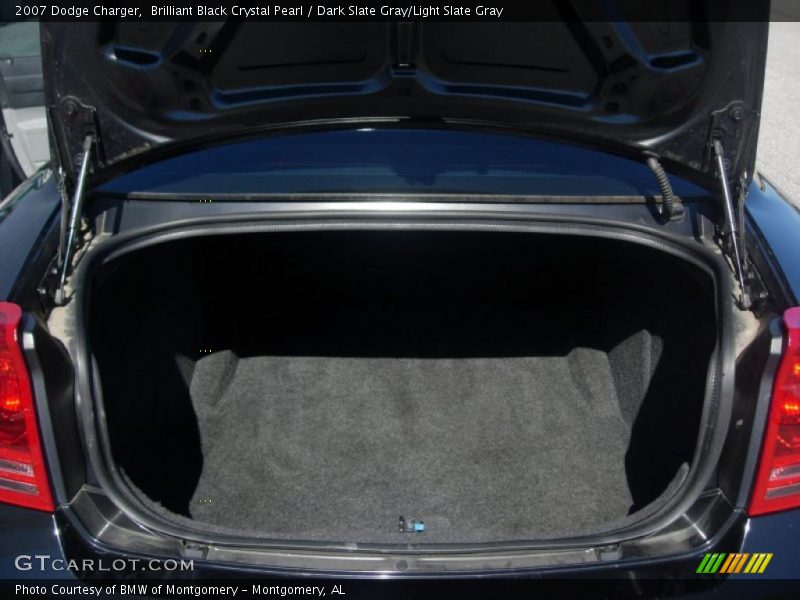 Brilliant Black Crystal Pearl / Dark Slate Gray/Light Slate Gray 2007 Dodge Charger