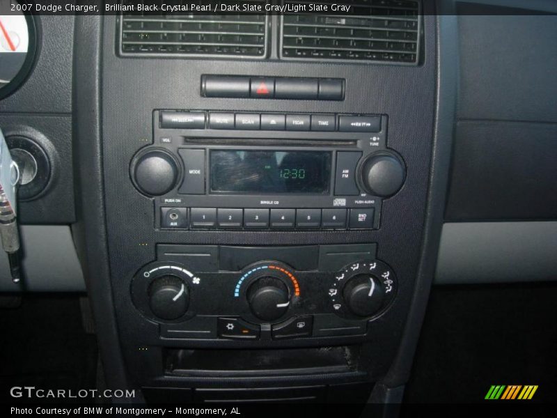 Brilliant Black Crystal Pearl / Dark Slate Gray/Light Slate Gray 2007 Dodge Charger