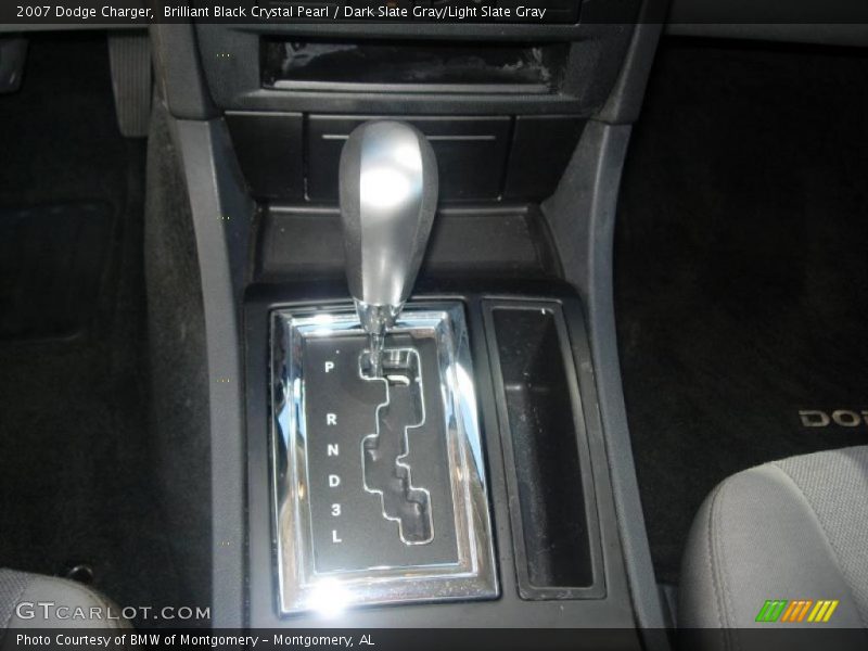 Brilliant Black Crystal Pearl / Dark Slate Gray/Light Slate Gray 2007 Dodge Charger
