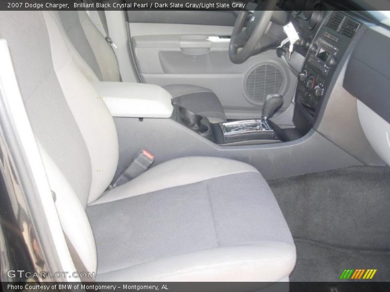 Brilliant Black Crystal Pearl / Dark Slate Gray/Light Slate Gray 2007 Dodge Charger