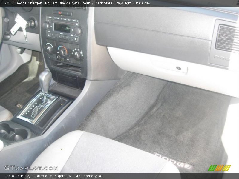 Brilliant Black Crystal Pearl / Dark Slate Gray/Light Slate Gray 2007 Dodge Charger