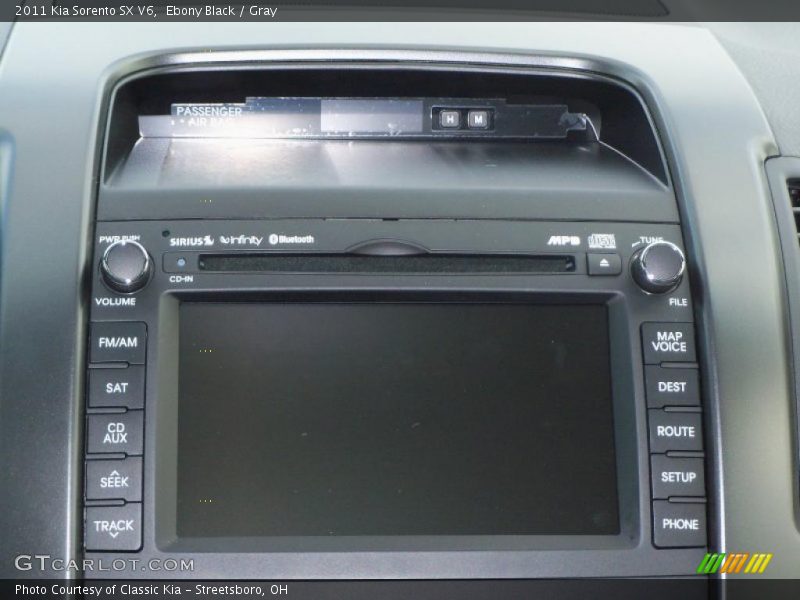 Navigation of 2011 Sorento SX V6