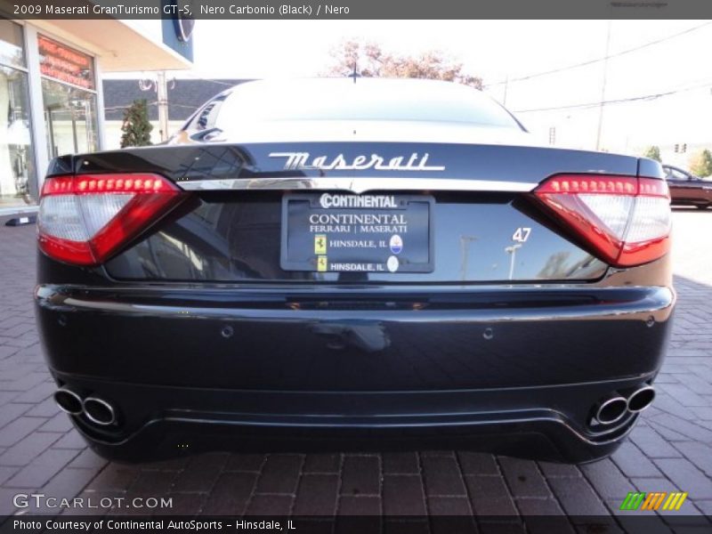 Nero Carbonio (Black) / Nero 2009 Maserati GranTurismo GT-S