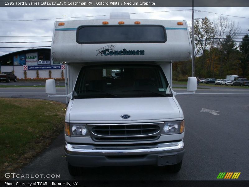 Oxford White / Medium Graphite 1999 Ford E Series Cutaway E350 Coachman RV