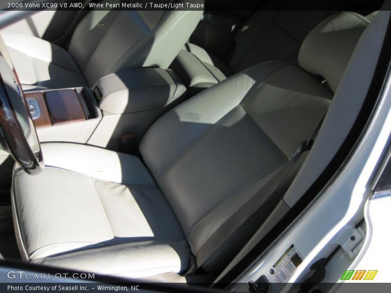 White Pearl Metallic / Taupe/Light Taupe 2006 Volvo XC90 V8 AWD