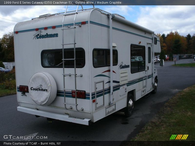 Oxford White / Medium Graphite 1999 Ford E Series Cutaway E350 Coachman RV
