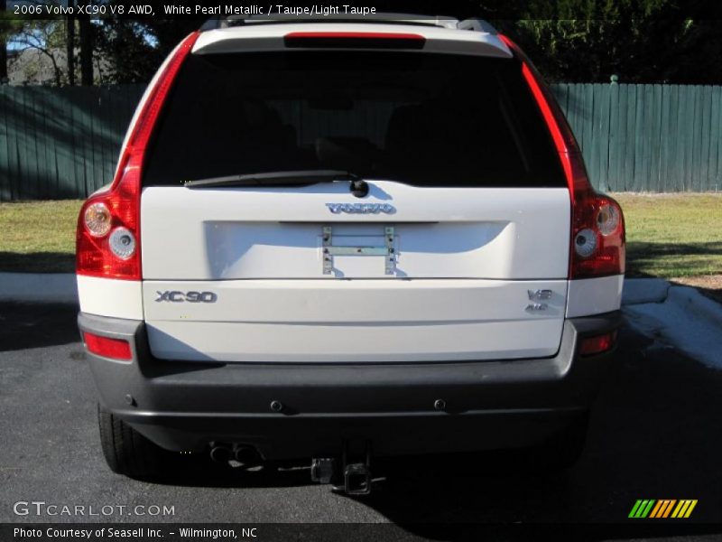 White Pearl Metallic / Taupe/Light Taupe 2006 Volvo XC90 V8 AWD