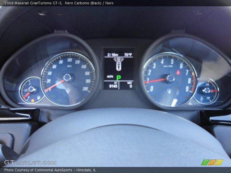  2009 GranTurismo GT-S GT-S Gauges