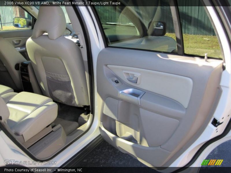 White Pearl Metallic / Taupe/Light Taupe 2006 Volvo XC90 V8 AWD