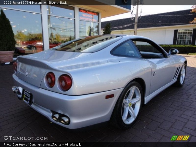 Silver / Black 2002 Ferrari 575M Maranello