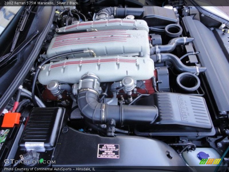  2002 575M Maranello  Engine - 5.7 Liter DOHC 48-Valve V12