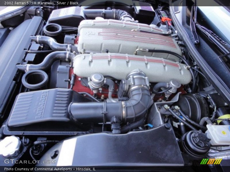  2002 575M Maranello  Engine - 5.7 Liter DOHC 48-Valve V12