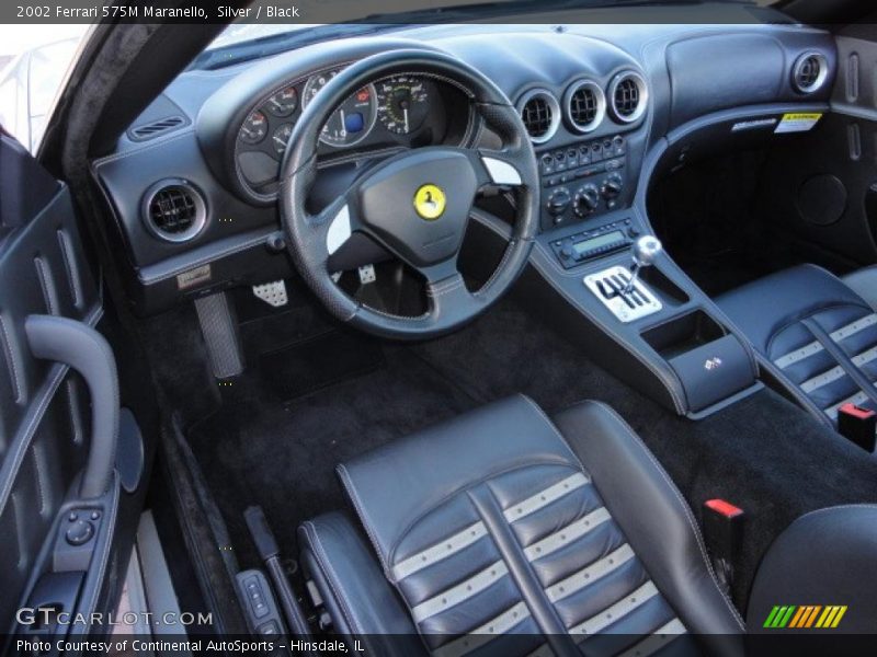 Black Interior - 2002 575M Maranello  