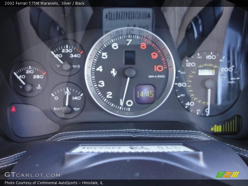  2002 575M Maranello   Gauges