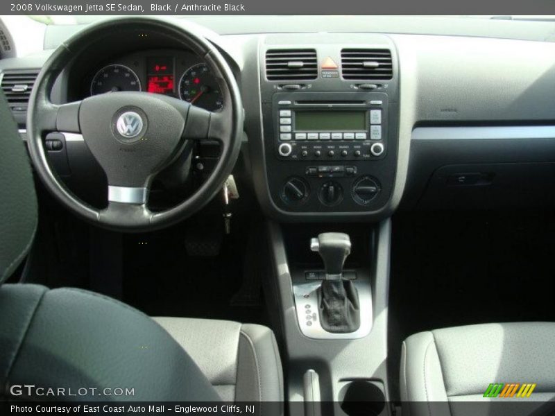 Black / Anthracite Black 2008 Volkswagen Jetta SE Sedan