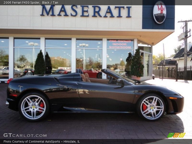 Black / Tan 2006 Ferrari F430 Spider