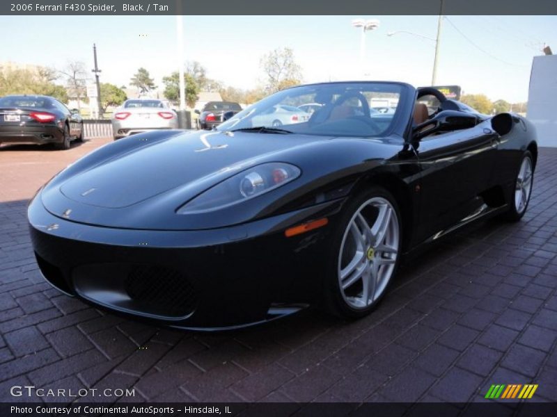 Black / Tan 2006 Ferrari F430 Spider