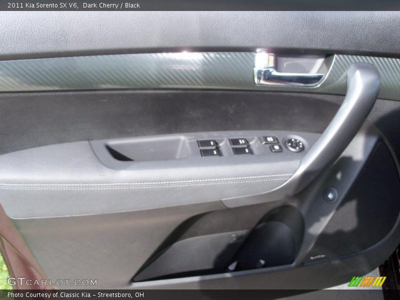 Dark Cherry / Black 2011 Kia Sorento SX V6