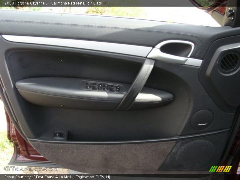 Carmona Red Metallic / Black 2008 Porsche Cayenne S