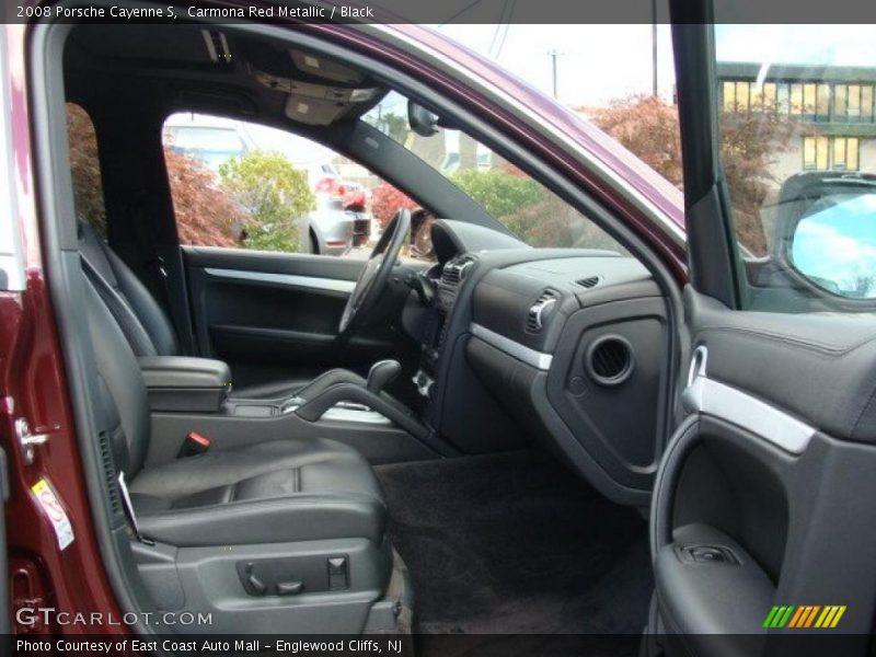 Carmona Red Metallic / Black 2008 Porsche Cayenne S