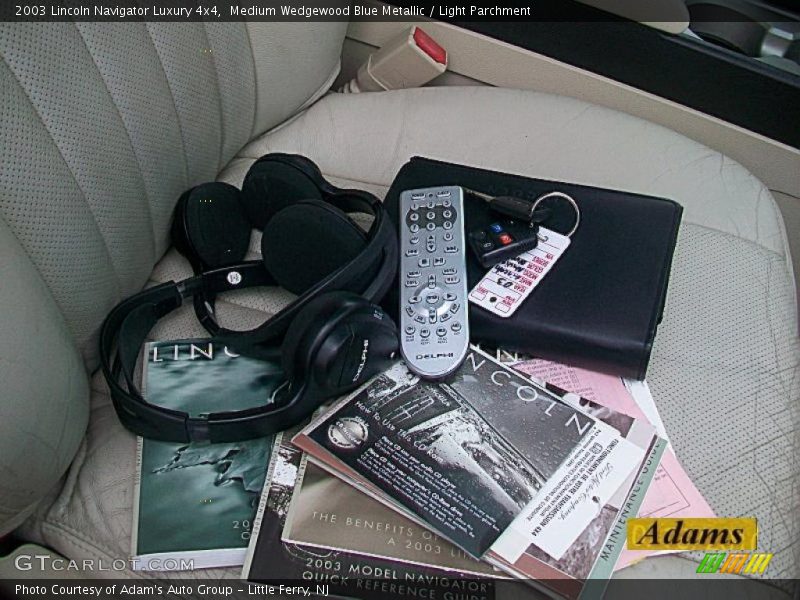 Medium Wedgewood Blue Metallic / Light Parchment 2003 Lincoln Navigator Luxury 4x4