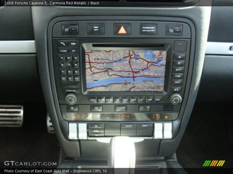 Carmona Red Metallic / Black 2008 Porsche Cayenne S