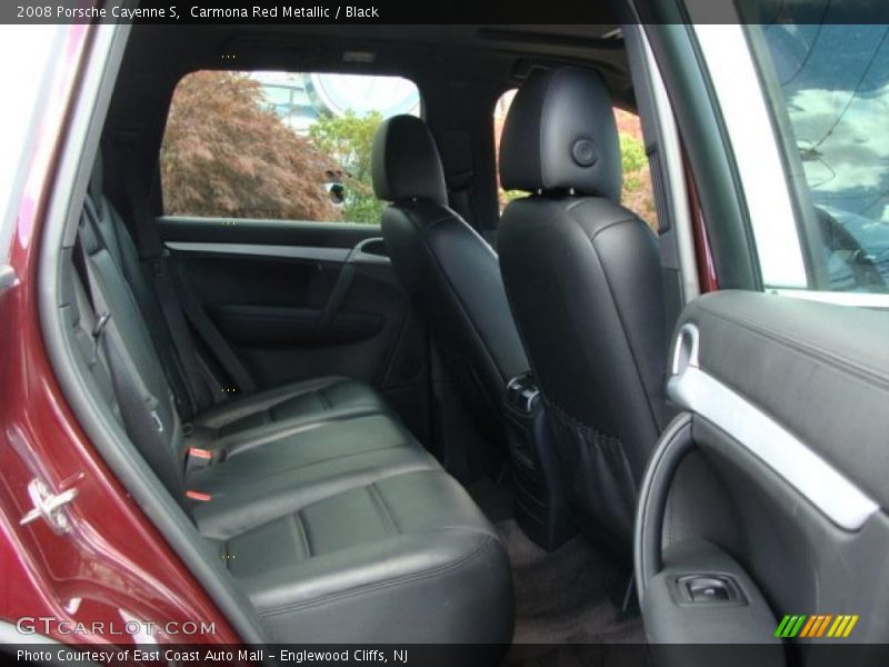 Carmona Red Metallic / Black 2008 Porsche Cayenne S