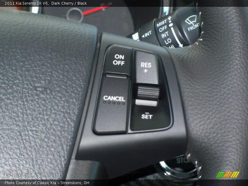 Dark Cherry / Black 2011 Kia Sorento SX V6