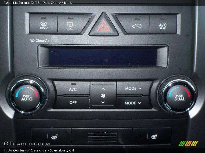 Controls of 2011 Sorento SX V6