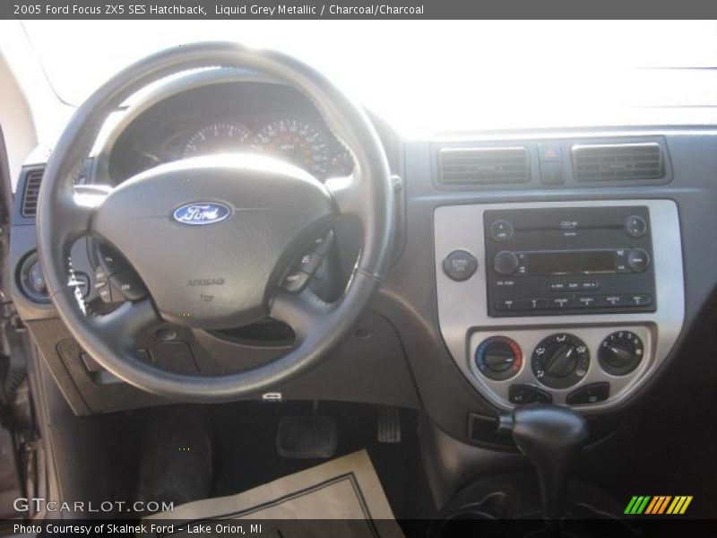 Liquid Grey Metallic / Charcoal/Charcoal 2005 Ford Focus ZX5 SES Hatchback