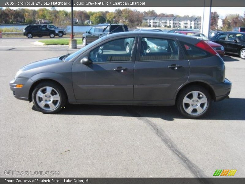 Liquid Grey Metallic / Charcoal/Charcoal 2005 Ford Focus ZX5 SES Hatchback