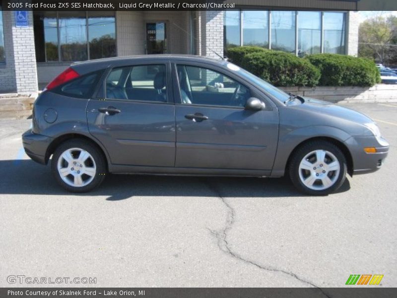 Liquid Grey Metallic / Charcoal/Charcoal 2005 Ford Focus ZX5 SES Hatchback