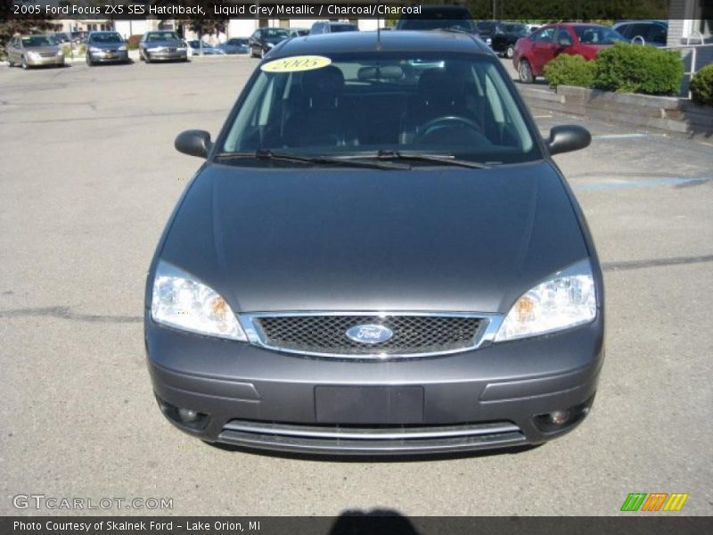 Liquid Grey Metallic / Charcoal/Charcoal 2005 Ford Focus ZX5 SES Hatchback