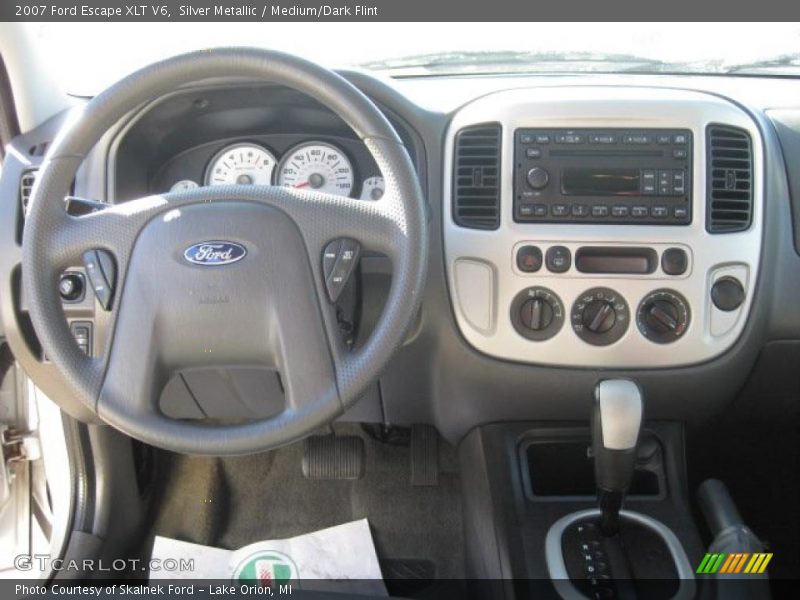 Silver Metallic / Medium/Dark Flint 2007 Ford Escape XLT V6