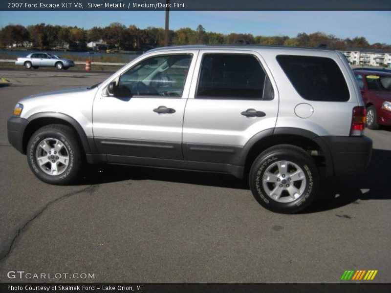 Silver Metallic / Medium/Dark Flint 2007 Ford Escape XLT V6