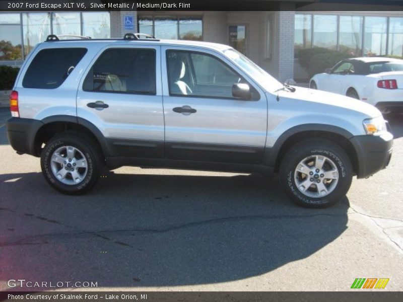 Silver Metallic / Medium/Dark Flint 2007 Ford Escape XLT V6