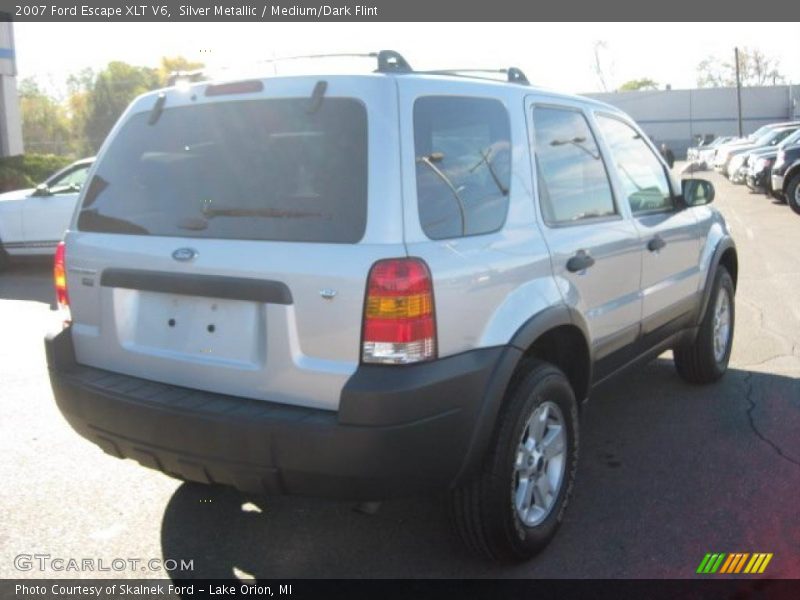 Silver Metallic / Medium/Dark Flint 2007 Ford Escape XLT V6