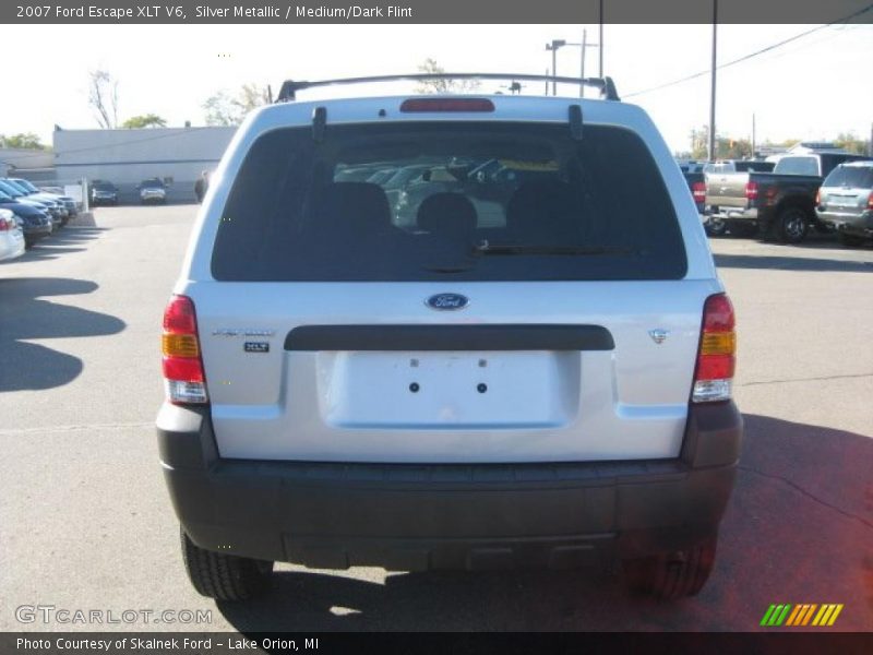 Silver Metallic / Medium/Dark Flint 2007 Ford Escape XLT V6