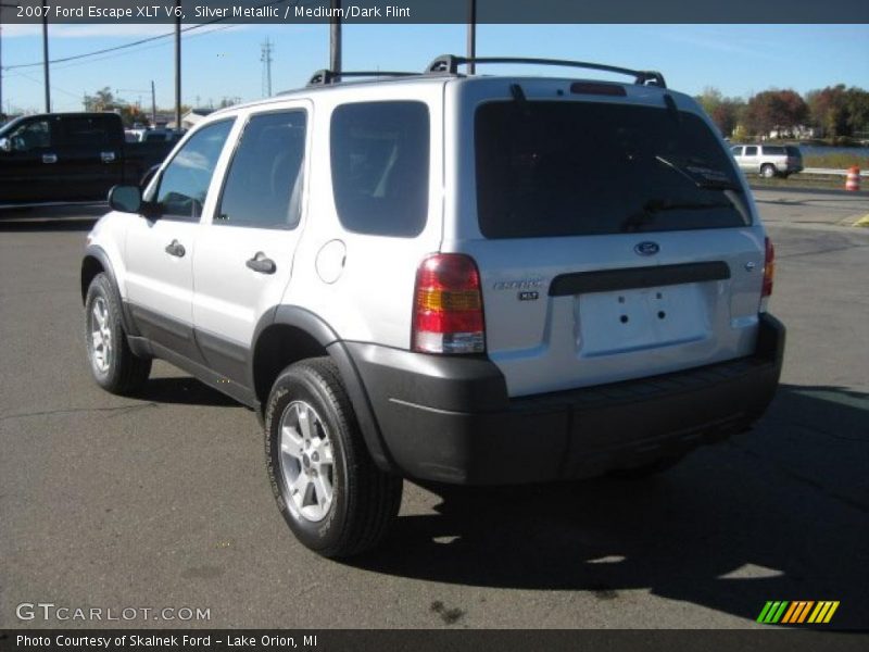 Silver Metallic / Medium/Dark Flint 2007 Ford Escape XLT V6
