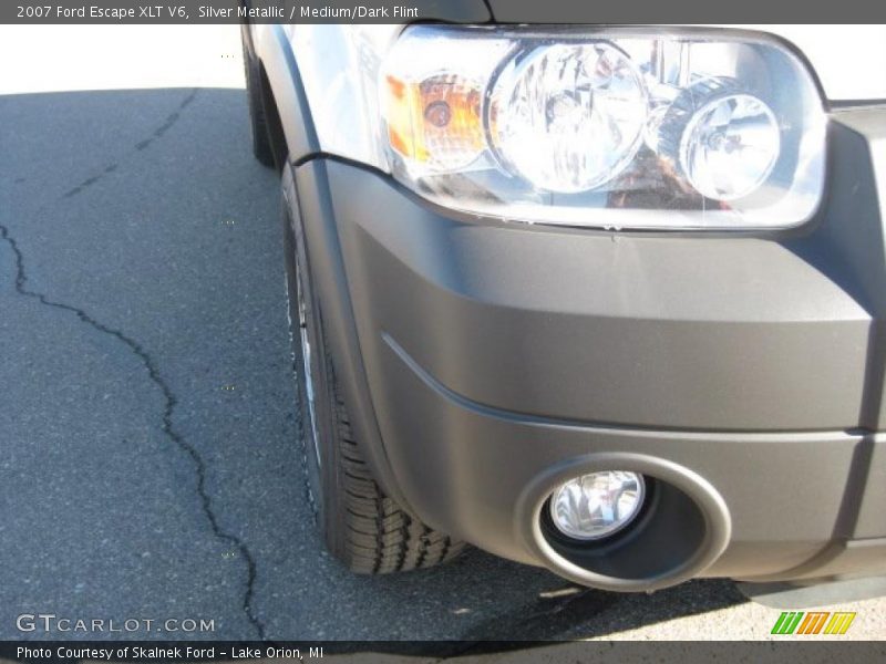 Silver Metallic / Medium/Dark Flint 2007 Ford Escape XLT V6
