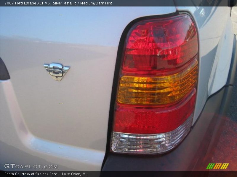 Silver Metallic / Medium/Dark Flint 2007 Ford Escape XLT V6